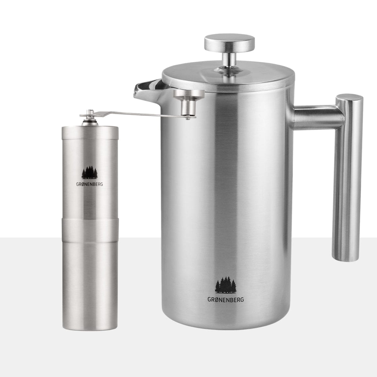 french press set