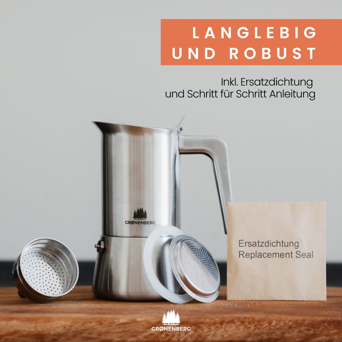 espressokocher lieferumfang