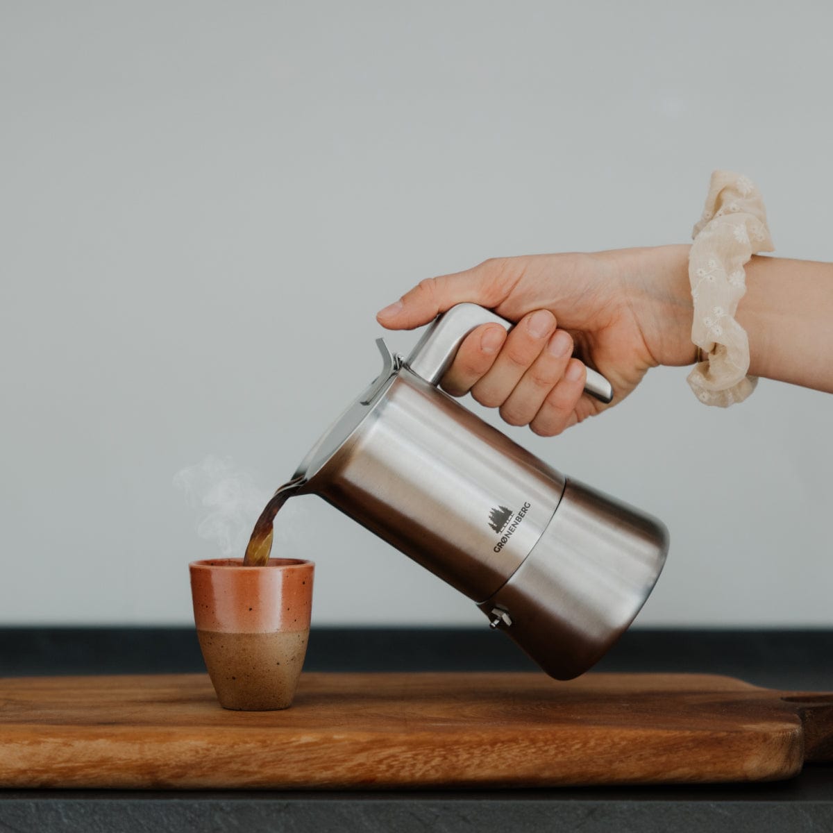 espresso einschütten