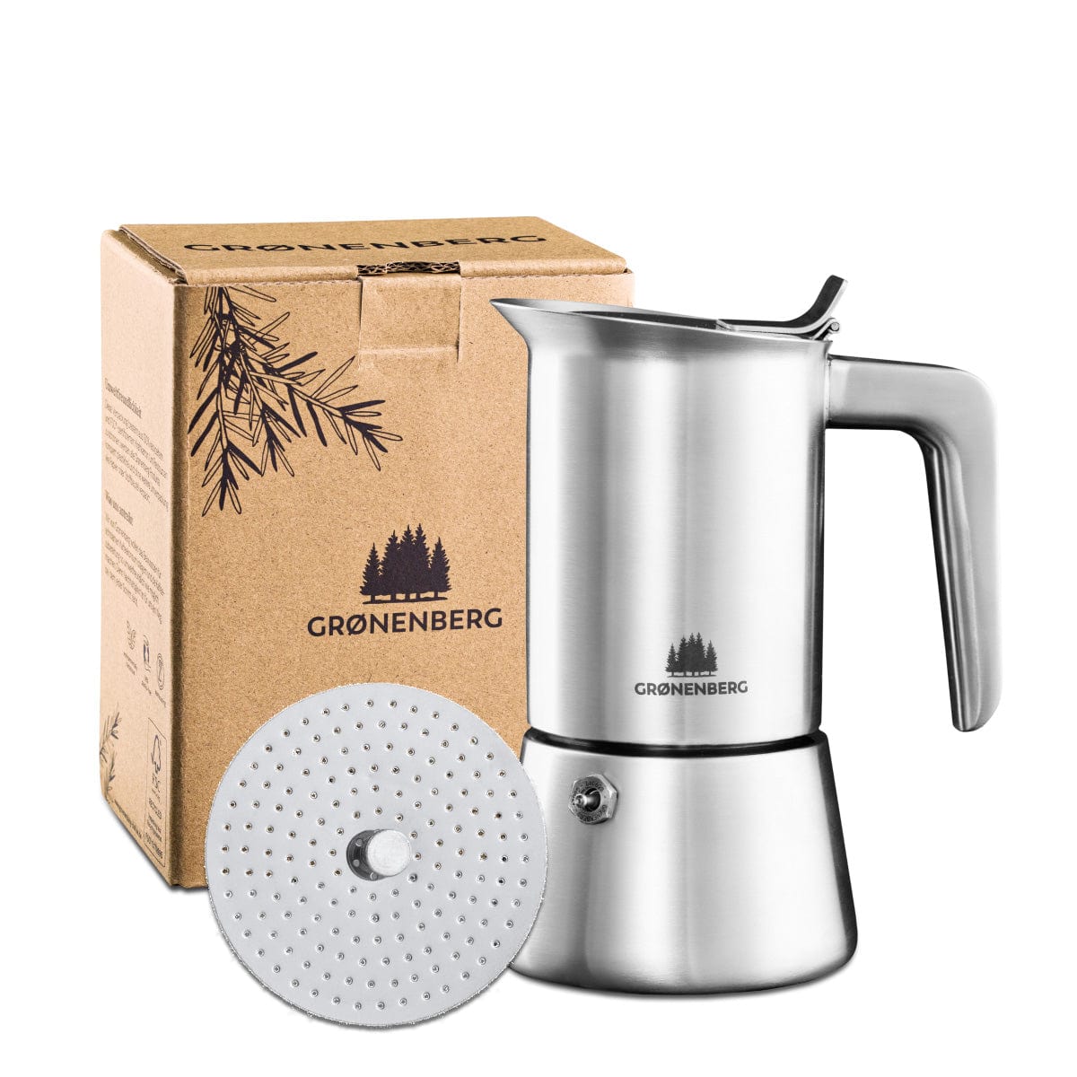 espressokocher mit reduziersieb