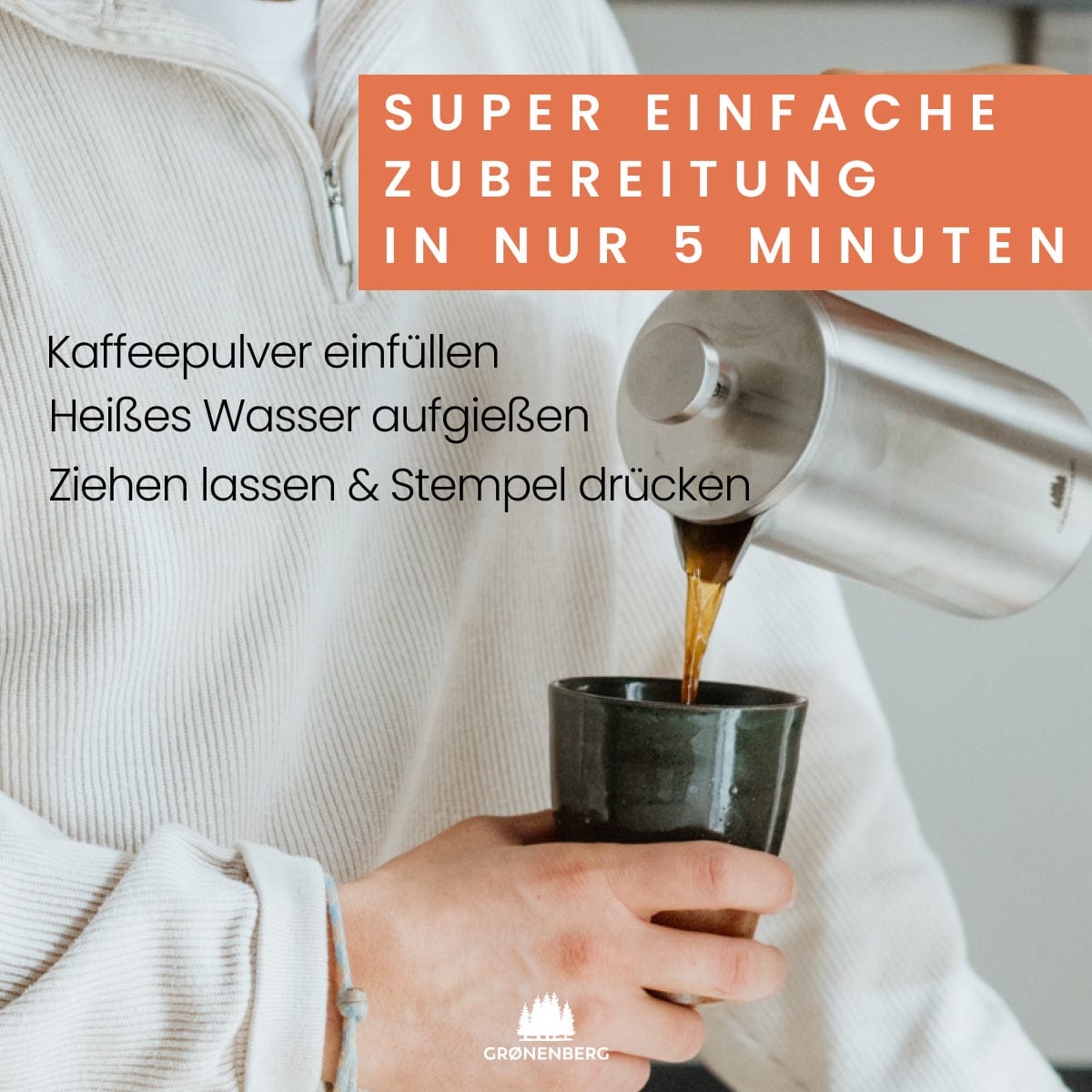 kaffee einschütten