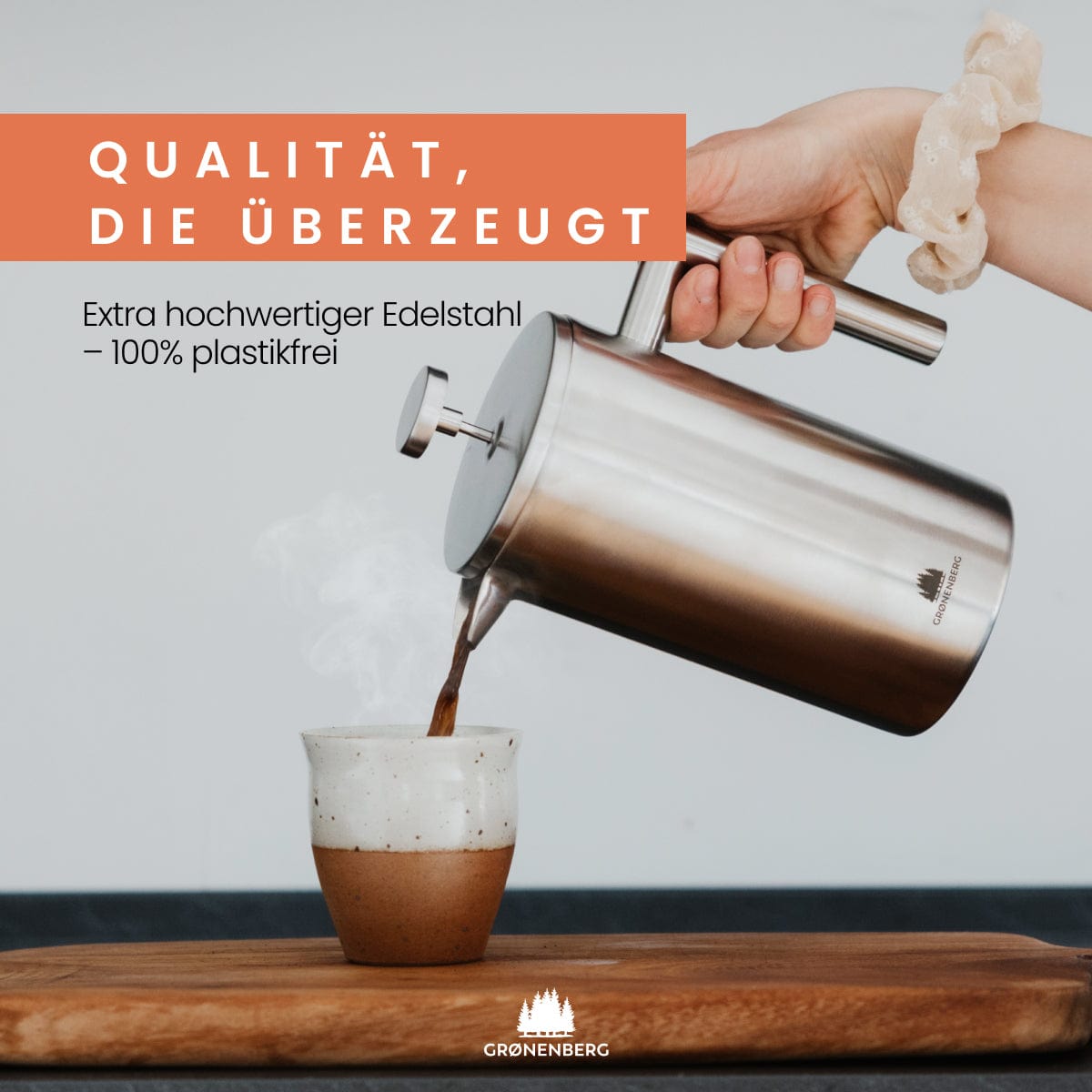 french press kaffee