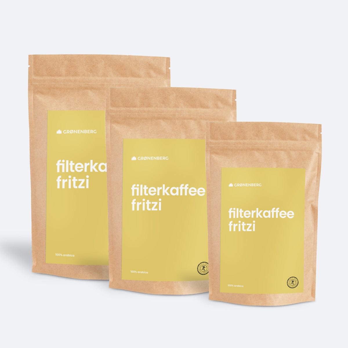 FRITZI Bio Filter-Kaffee | Kaffeebohnen oder Pulver | 100% Arabica | Fair gehandelt