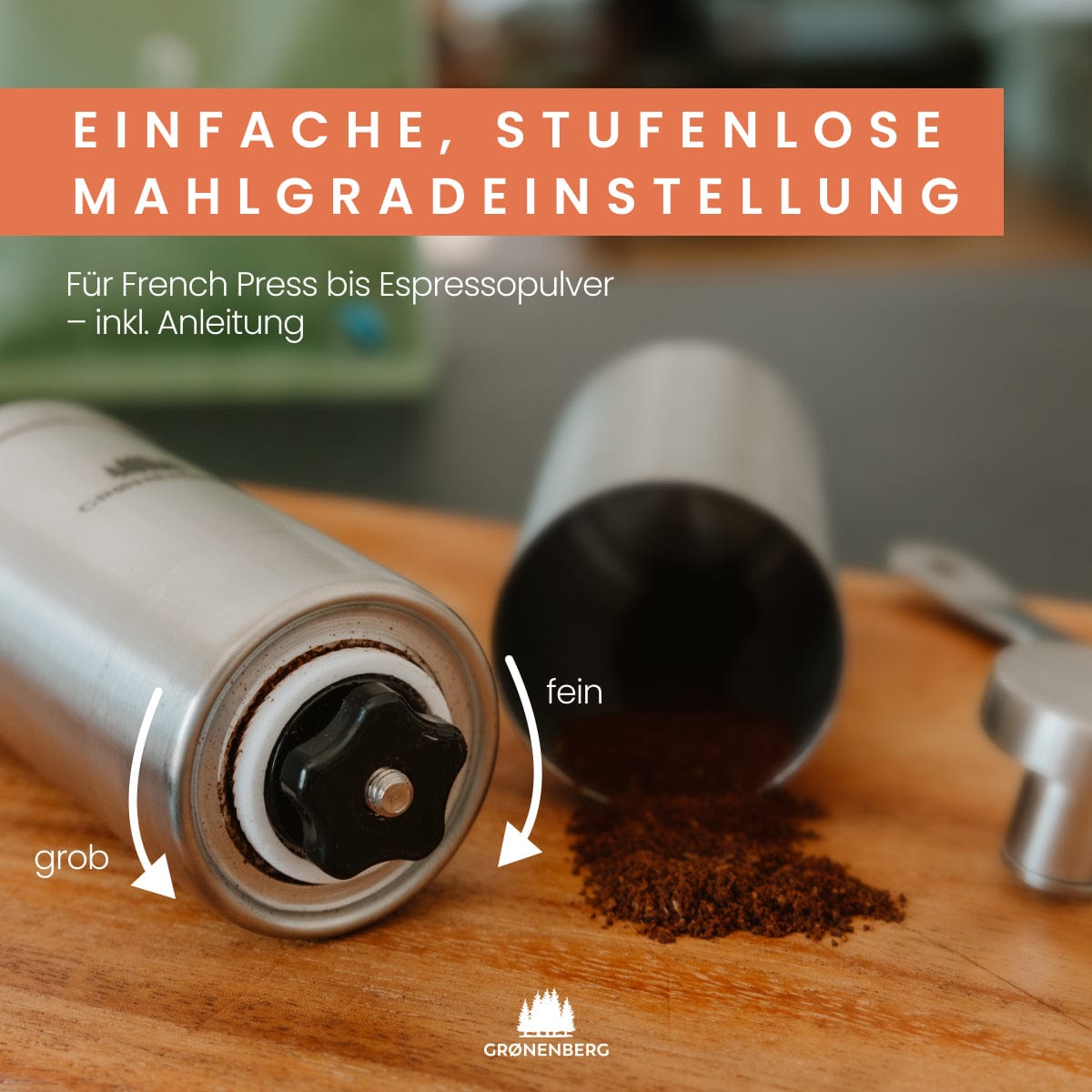 mahlgradeinstellung