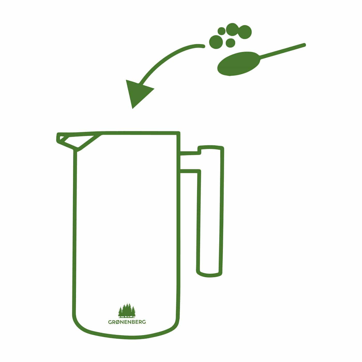 french press anleitung step 1