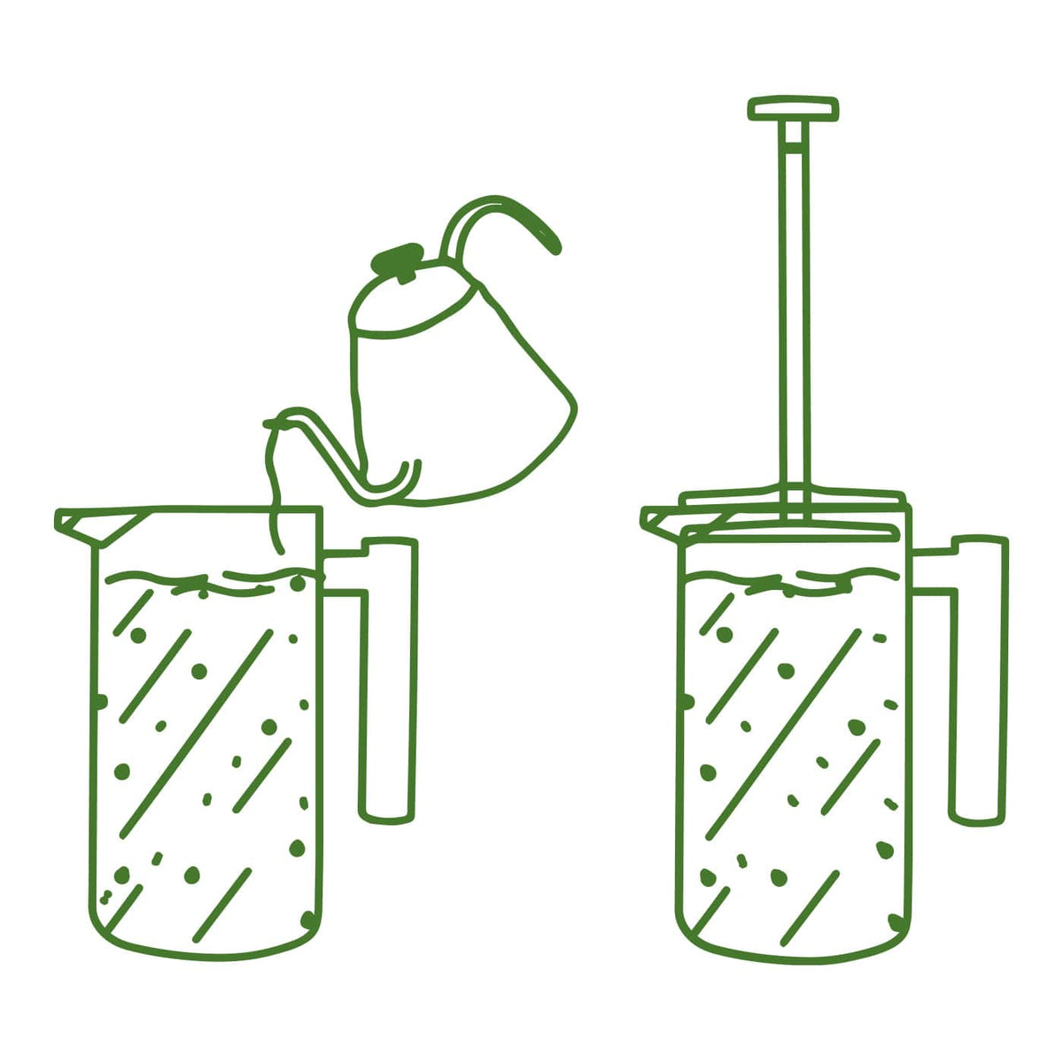 french press anleitung step 3