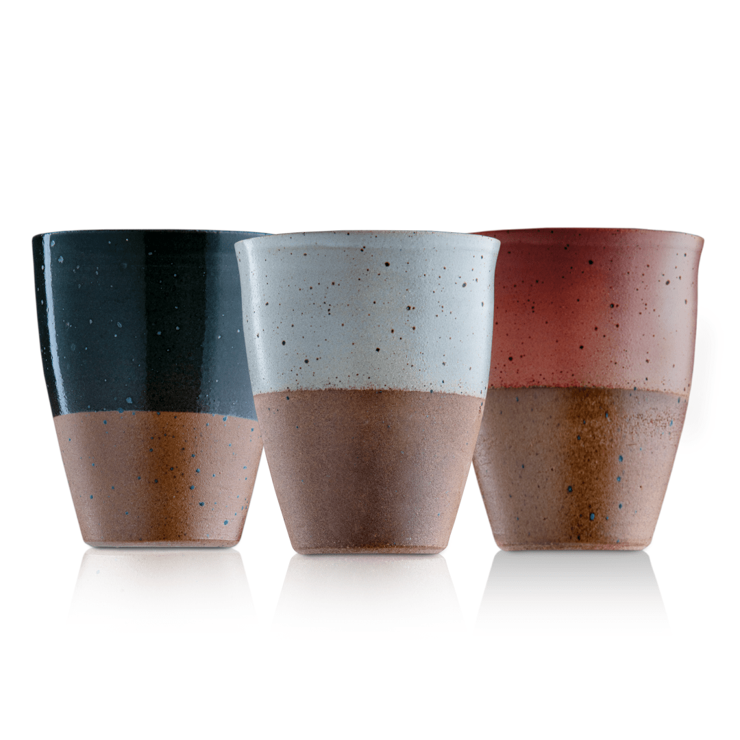 Keramik Spar Set 4: Kaffeetassen Mix (3 Stk) | Tassengröße frei wählbar
