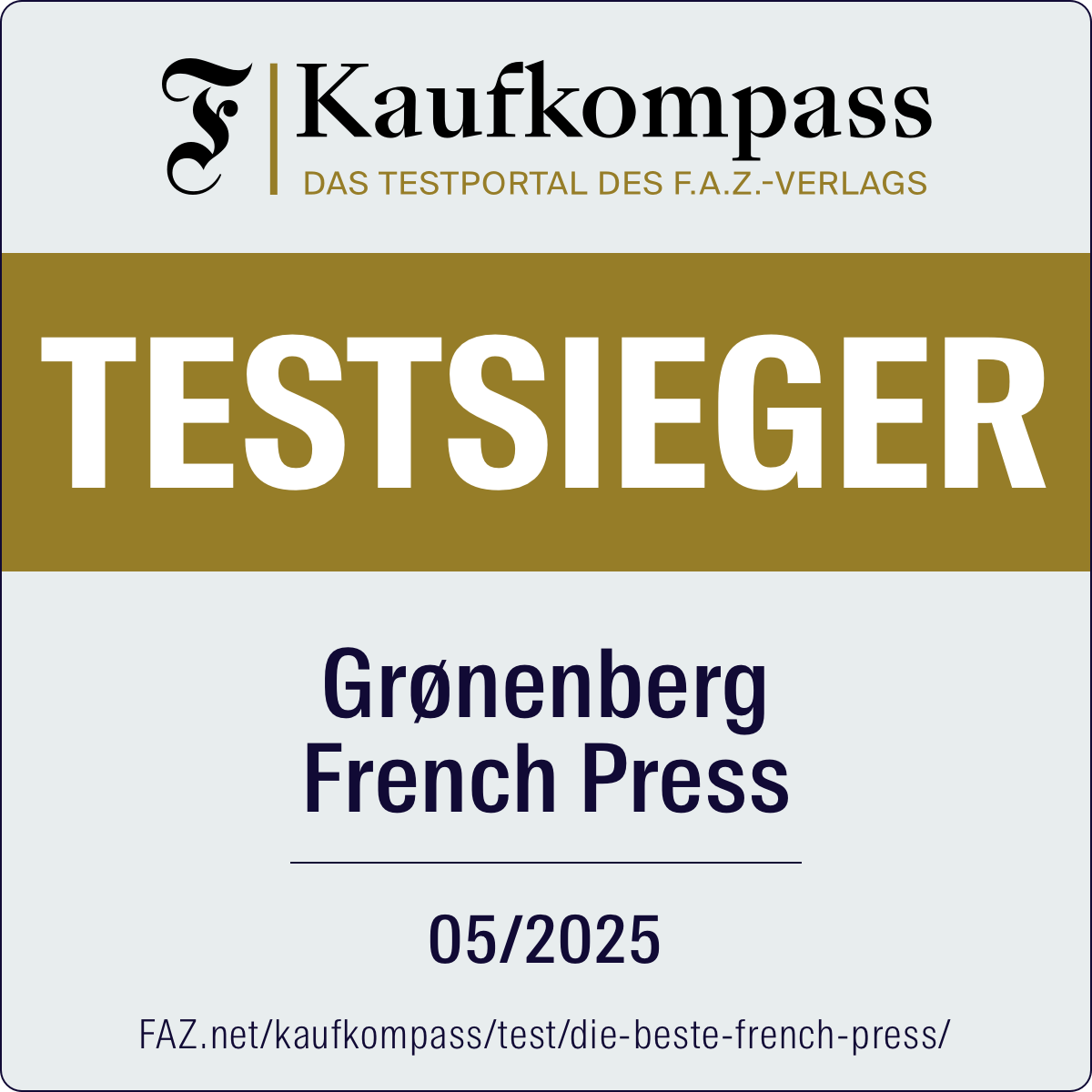 Edelstahl French Press 0,35 bis 1 Liter inkl. Ersatz-Filter
