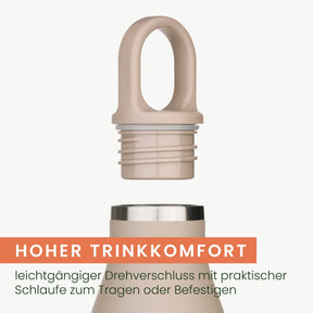 Trinkflasche Thermo aus Edelstahl 500 ml