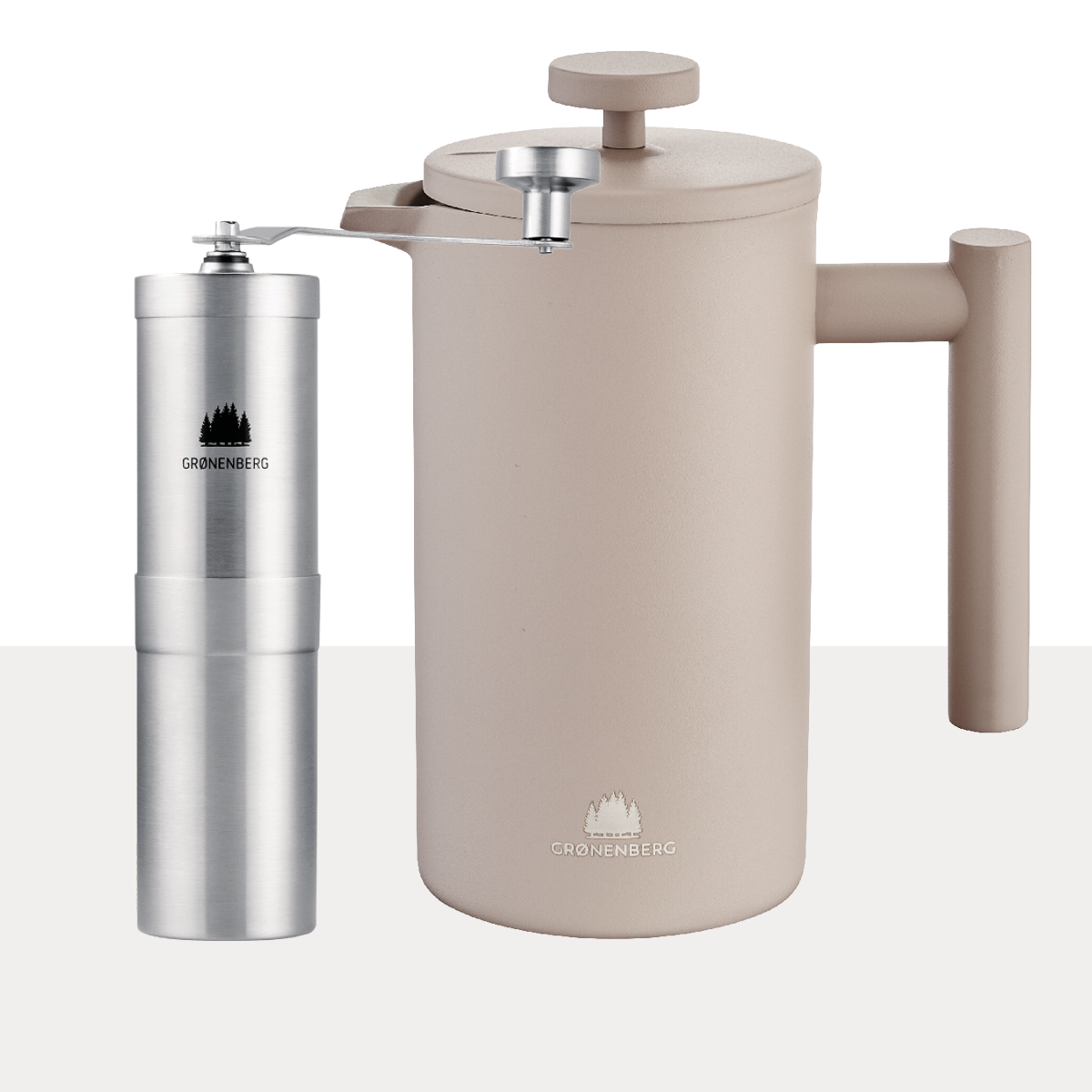 Spar Set #6: Kaffeemühle + French Press Earth