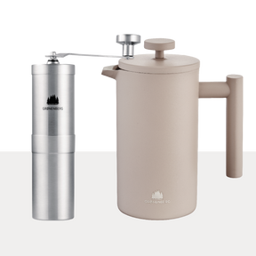 Spar Set #6: Kaffeemühle + French Press Earth