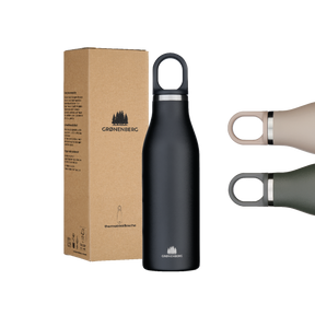 Trinkflasche Thermo aus Edelstahl 500 oder 750 ml