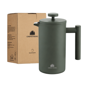 Edelstahl French Press Forest 0,6 oder 1 Liter inkl. Ersatz-Filter