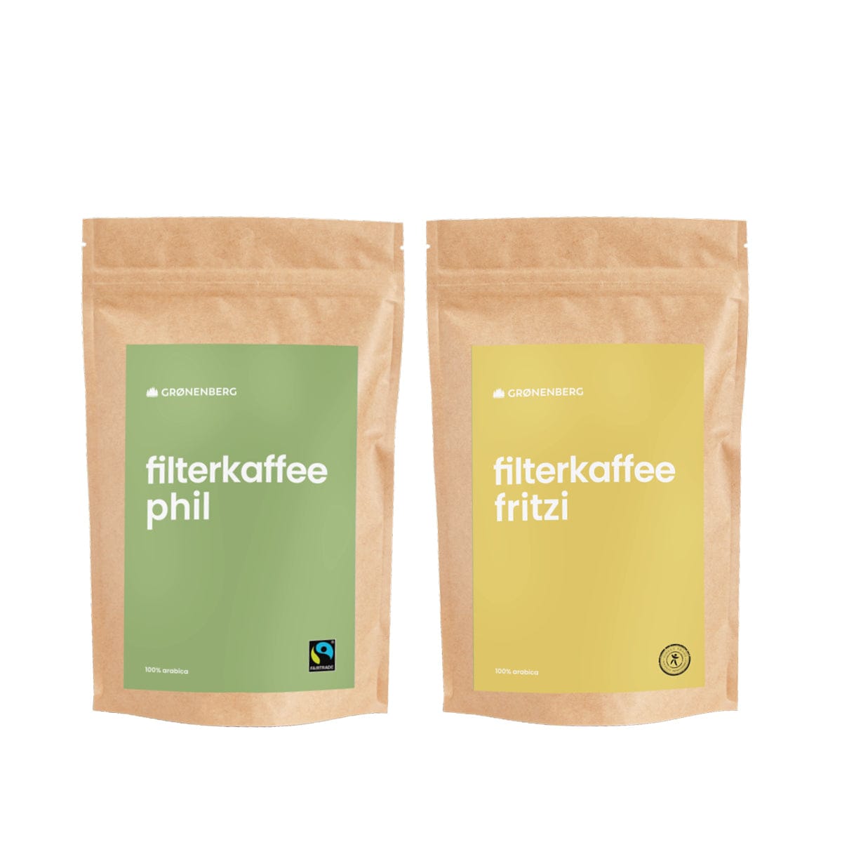 Filter-Kaffee Probierset | 500g Kaffeebohnen oder Pulver | 100% Arabica