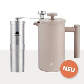 Spar Set #6: Kaffeemühle + French Press Earth