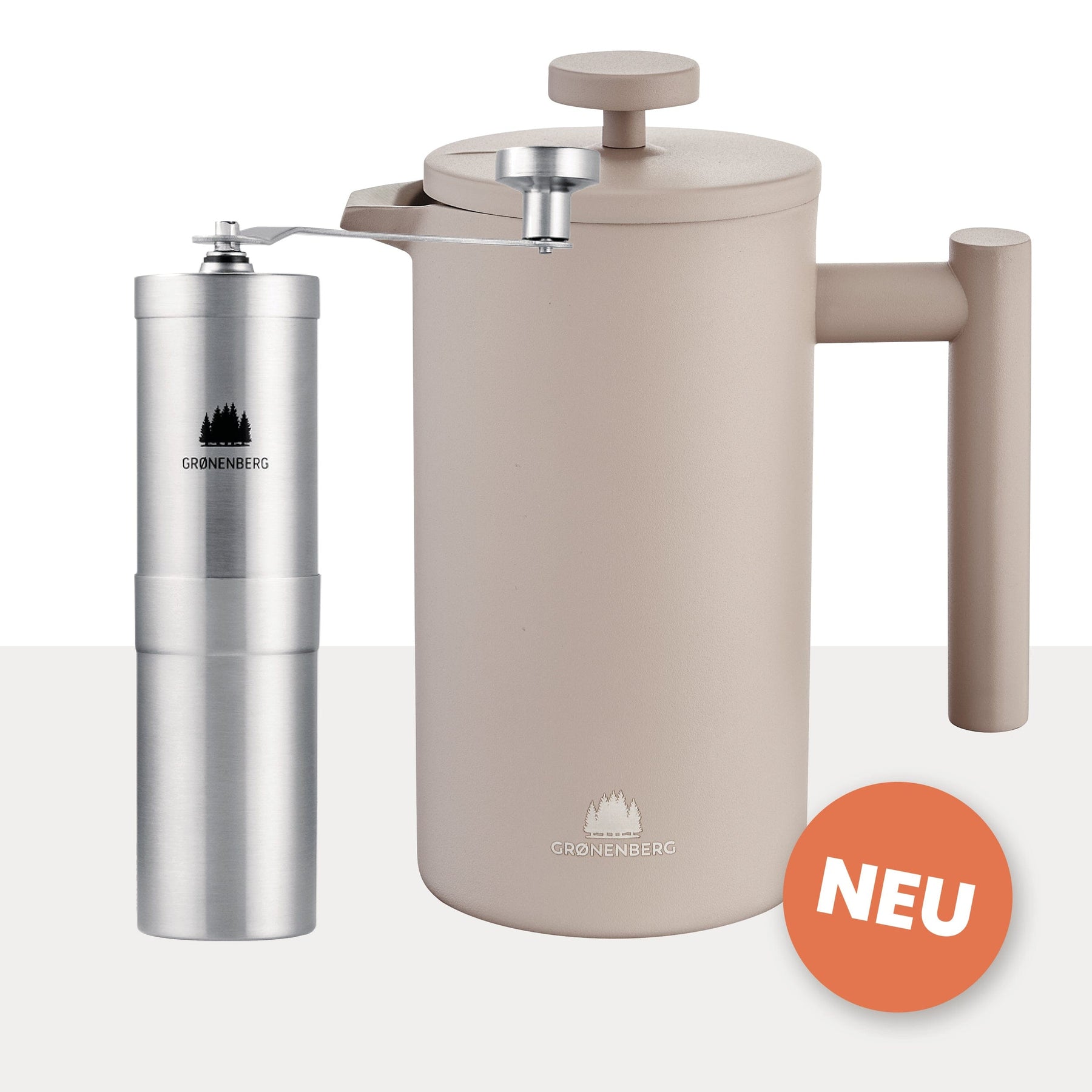 Spar Set #6: Kaffeemühle + French Press Earth