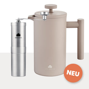 Spar Set #6: Kaffeemühle + French Press Earth