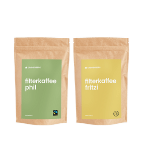 Filter-Kaffee Probierset | 500g Kaffeebohnen oder Pulver | 100% Arabica