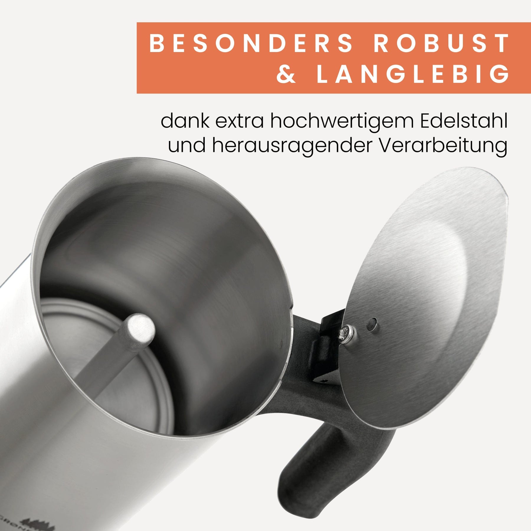 espressokocher edelstahl langlebig