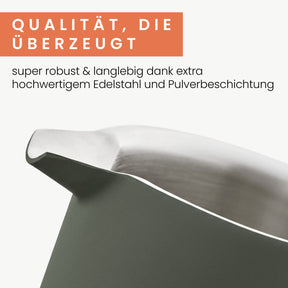 Edelstahl French Press Forest 0,6 oder 1 Liter inkl. Ersatz-Filter
