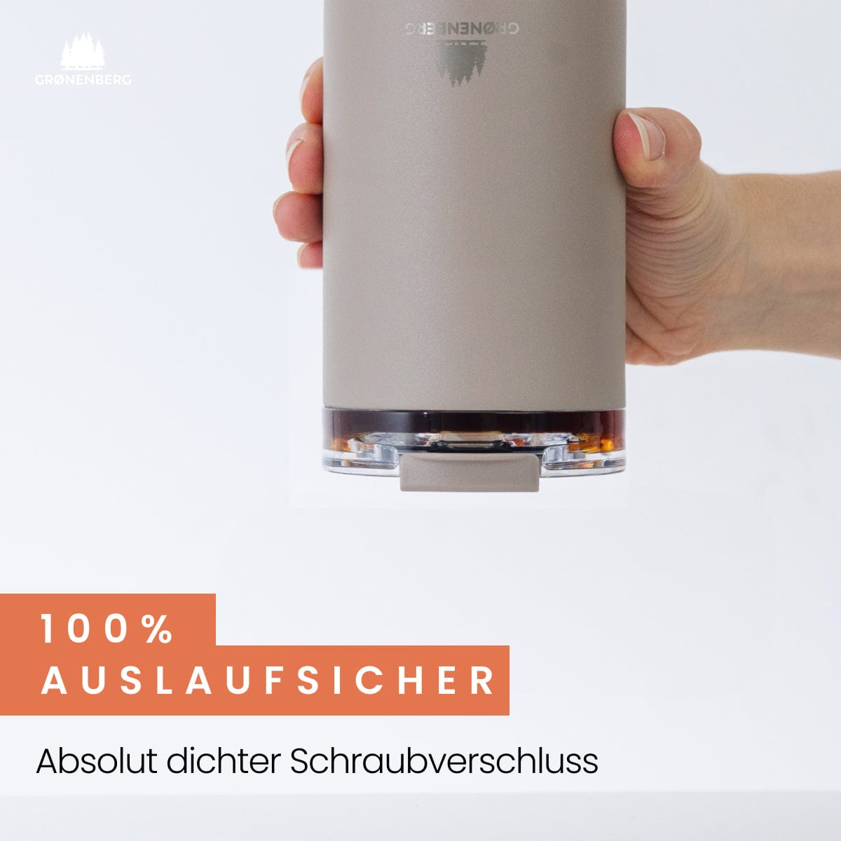 Thermobecher 350ml | Kaffeebecher to go aus recyceltem Edelstahl | 100% Auslaufsicher