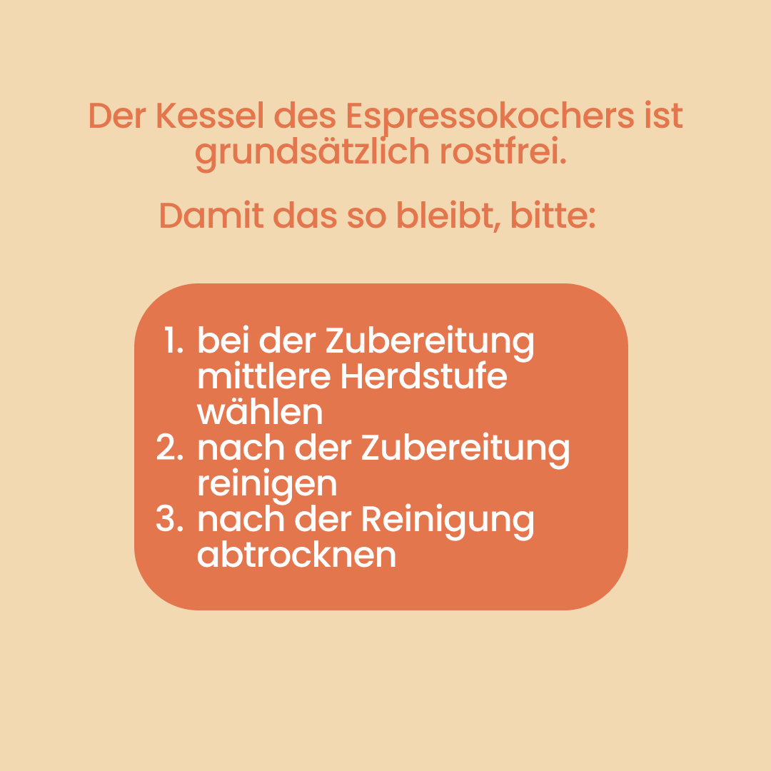 Espressokocher Edelstahl (4 o. 6 Cup) mit Motiv deiner Wahl | Inkl. Reduziersieb