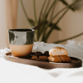 Kaffee & Frühstücksbrettchen aus Thermo Esche