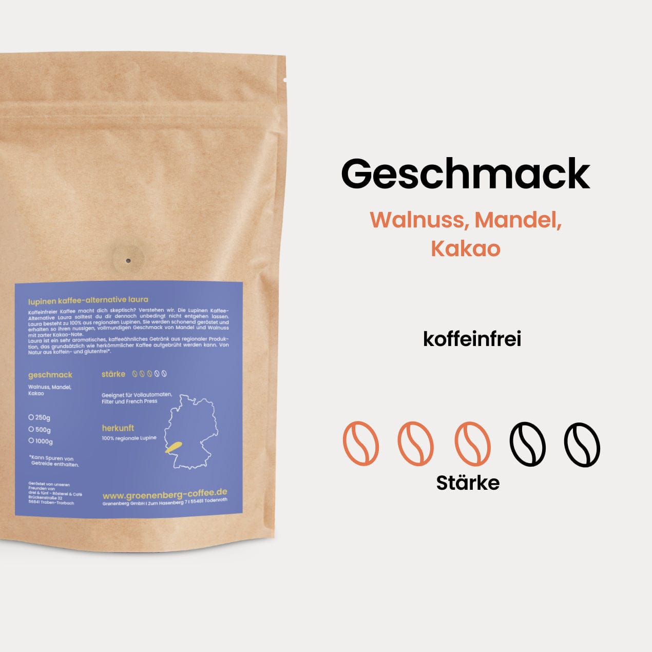 LAURA Lupinen Kaffee-Alternative | regional produziert