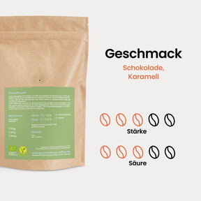 Spar Set #3: Bio Kaffeebohnen (250g) + Kaffeemühle + French Press