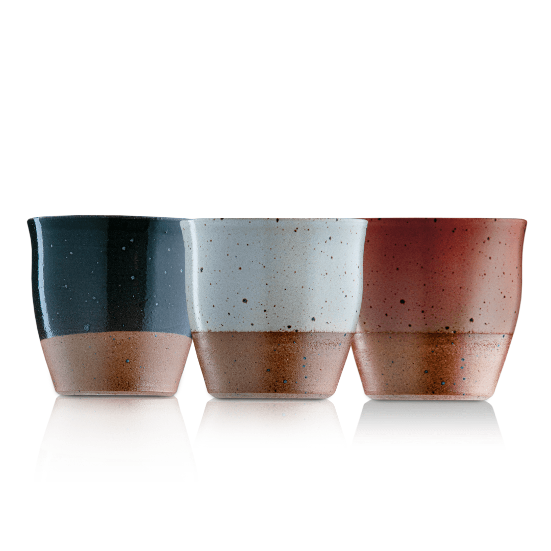 Keramik Spar Set 4: Kaffeetassen Mix (3 Stk) | Tassengröße frei wählbar