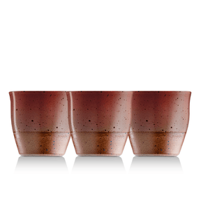 Keramik Spar Set 1: Kaffeetasse Rot (3 Stk) | Tassengröße frei wählbar