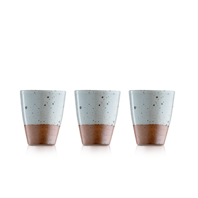 Keramik Spar Set 2: Kaffeetasse Sand (3 Stk) | Tassengröße frei wählbar