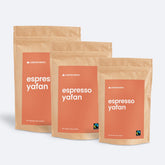 YAFAN Bio Espresso Kaffee | Espressobohnen oder Pulver in 3 Größen | Fairtrade