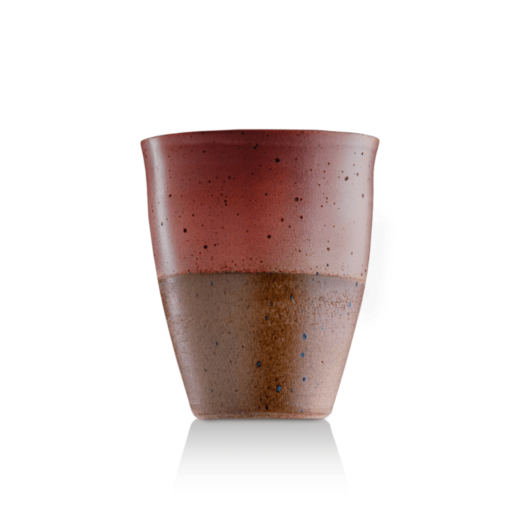 Große Kaffeetasse Rot | Kaffeebecher Keramik